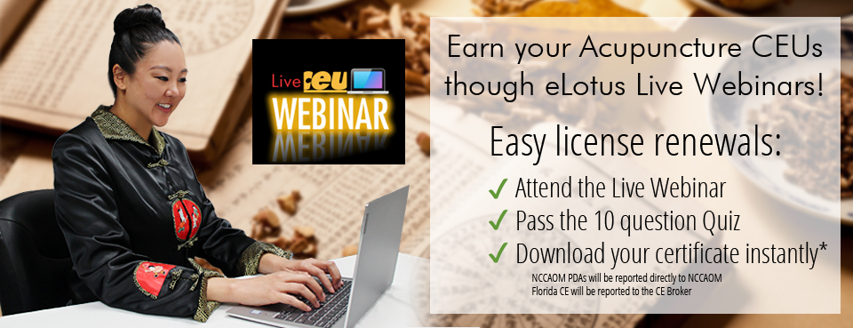 live webinars qualify for live seminar ceus